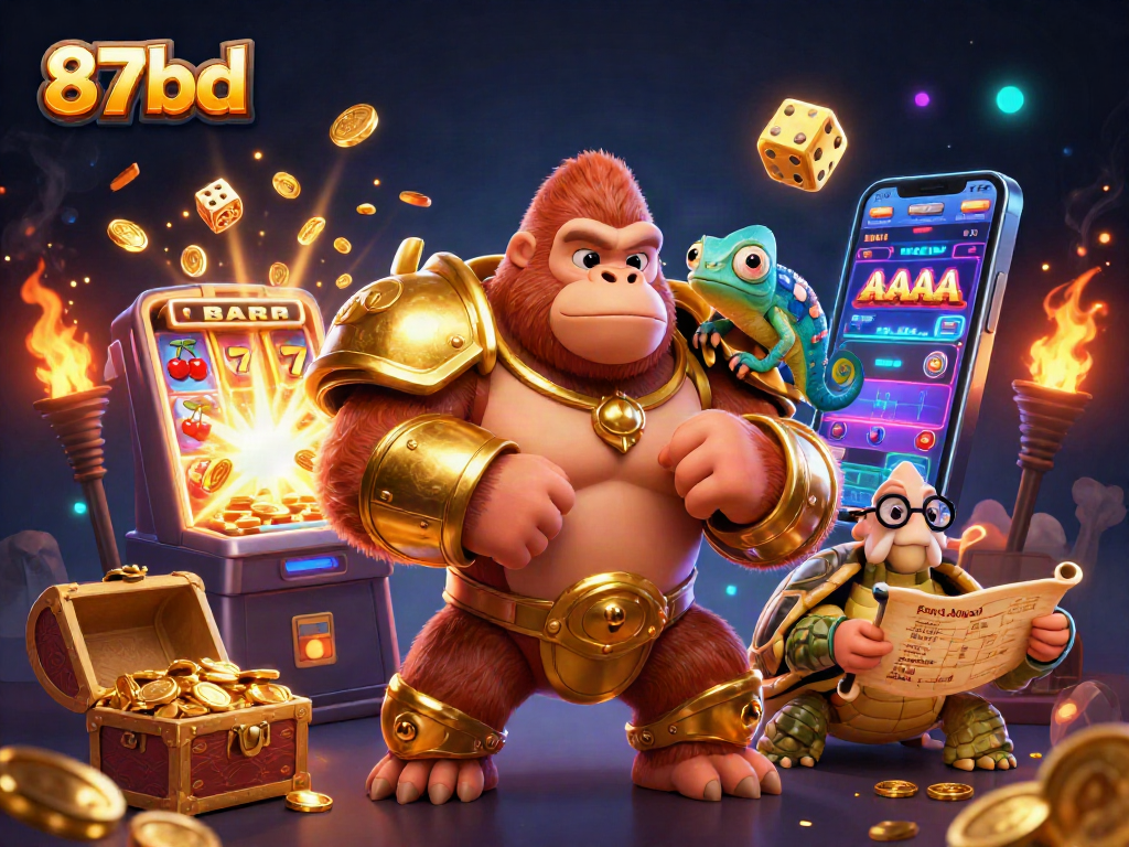 Engage in thrilling gameplay at 87bd with powerful characters and vibrant casino elements.