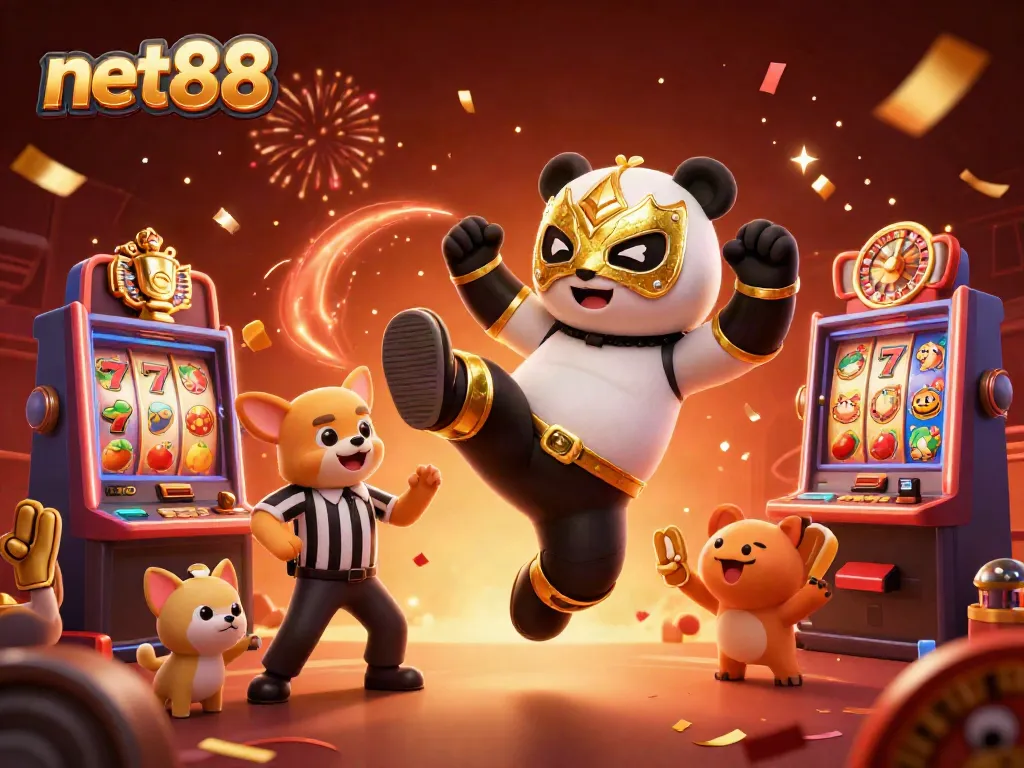 Experience excitement at net88 with engaging casino action and lively animal characters.