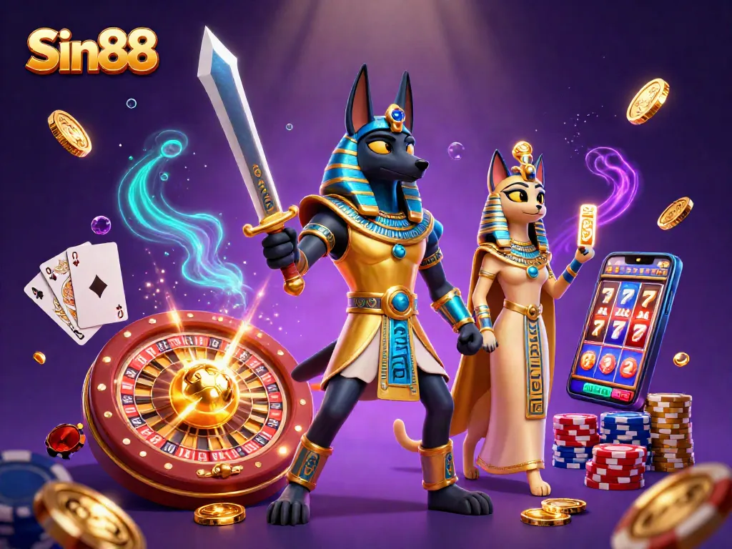 Sin88 elevates your gaming experience with vibrant 3D casino action and thrilling golden rewards.